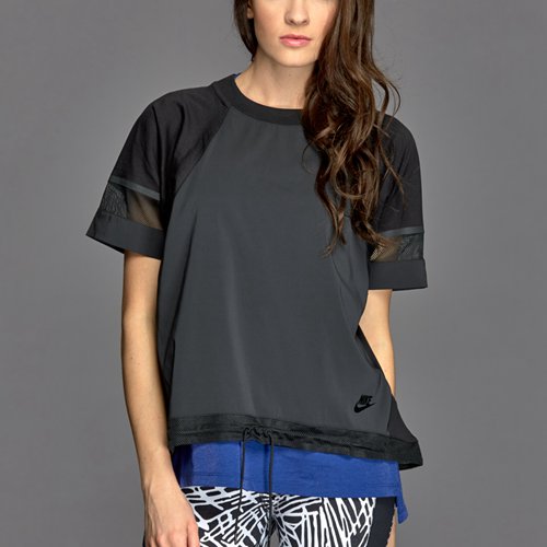 Nike Sportswear SS Bonded Tee Black for Women